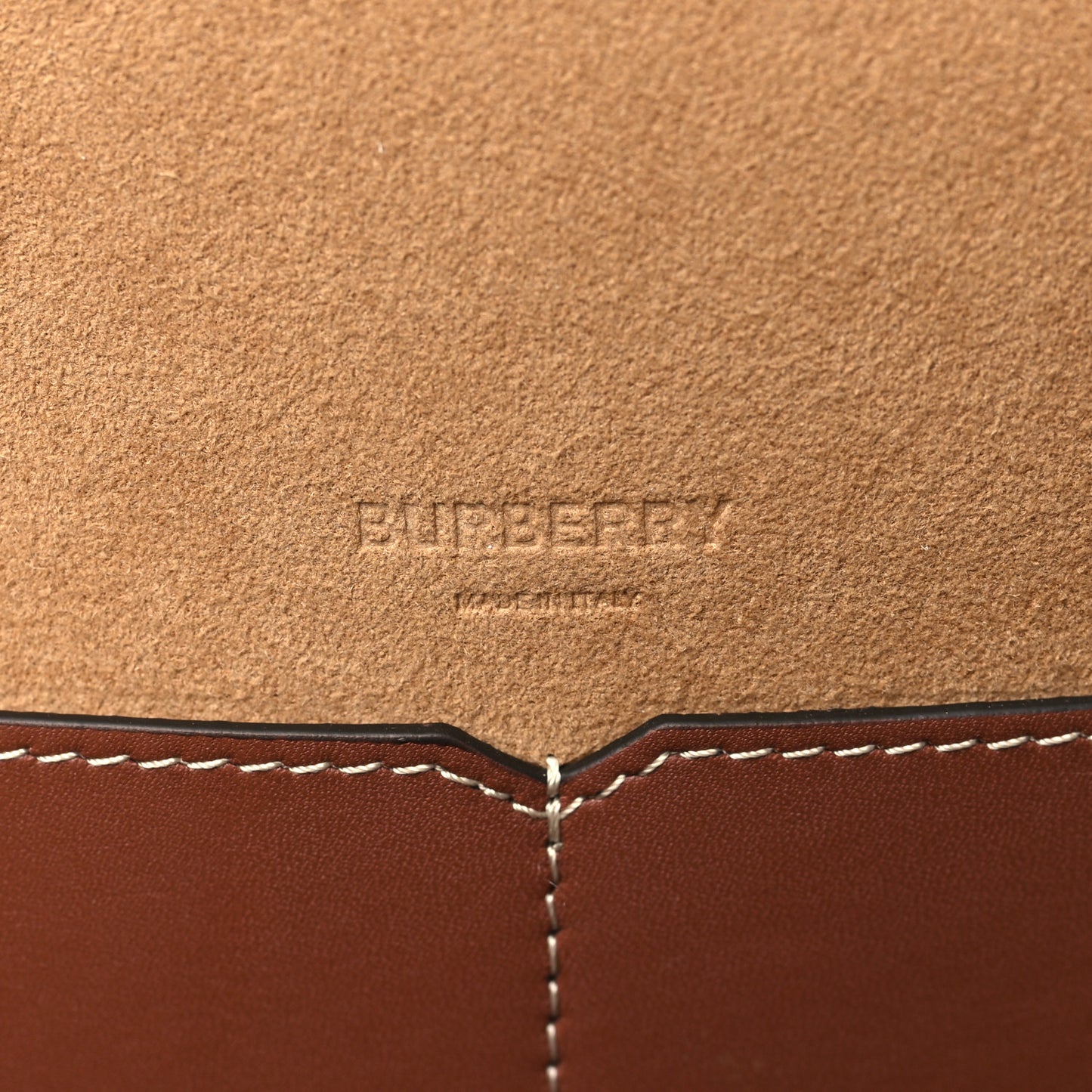Soft Calfskin Mini Pocket Cabas Tote Tan