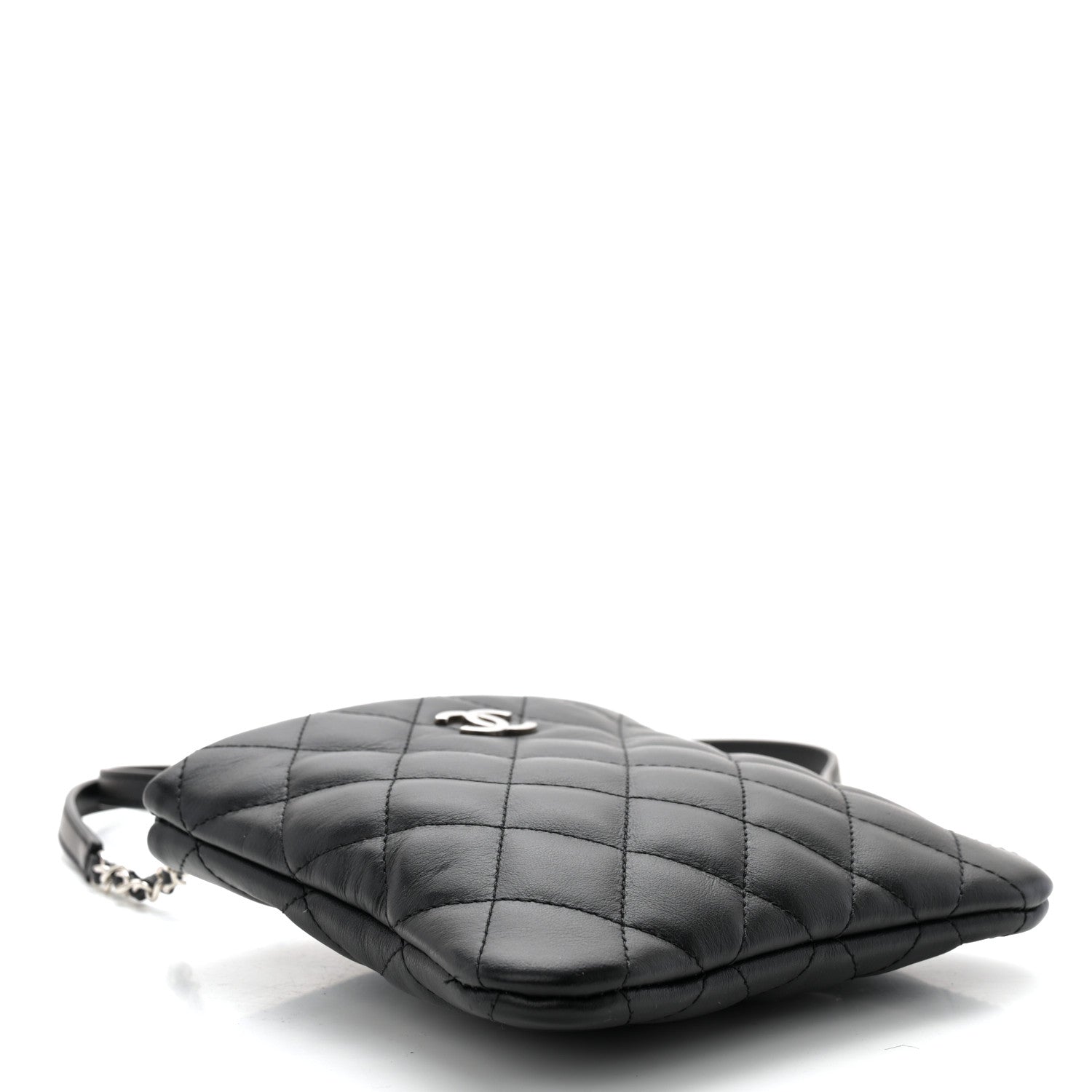 Chanel Lambskin Quilted Crossbody Bag Black 4 of 11