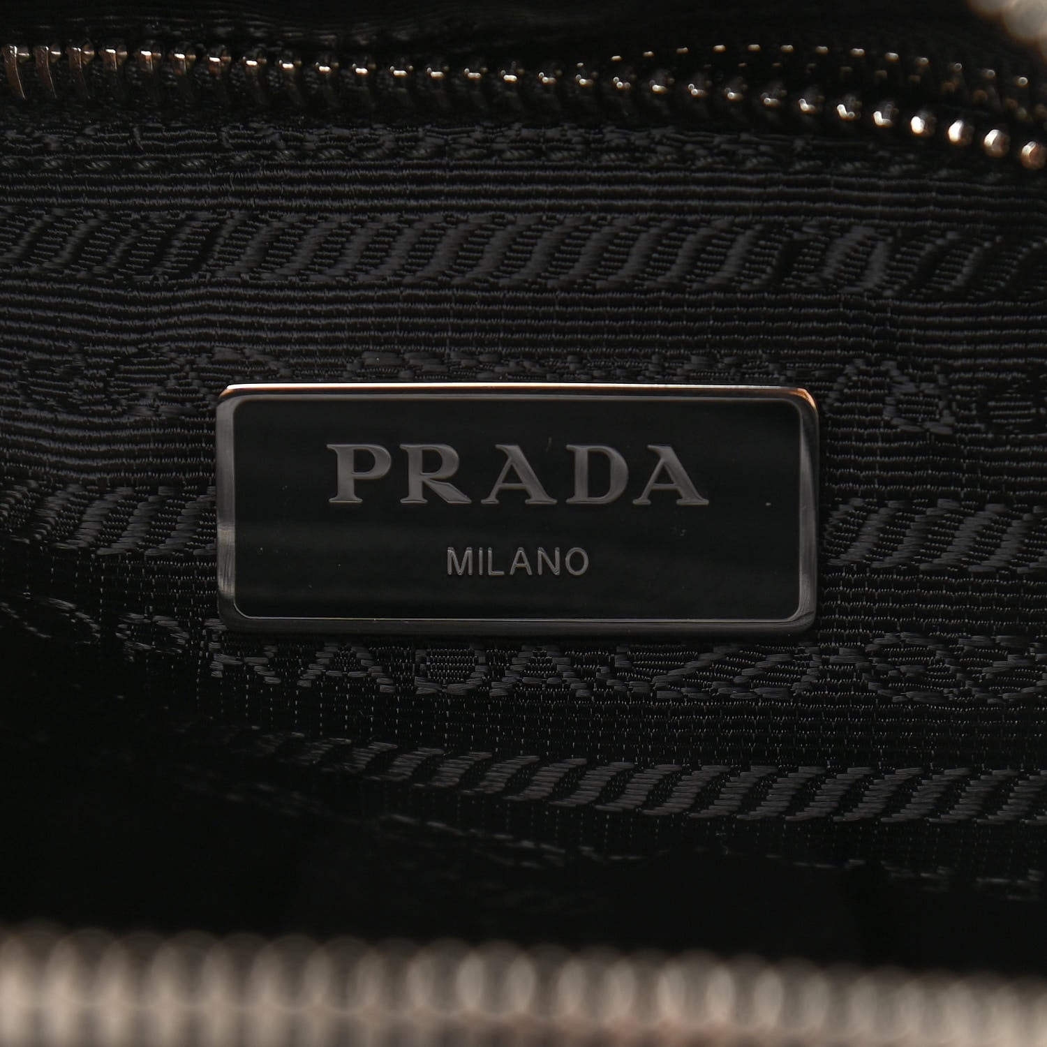 Prada Nylon Tessuto Impuntu Quilted Backpack Black 6 of 10