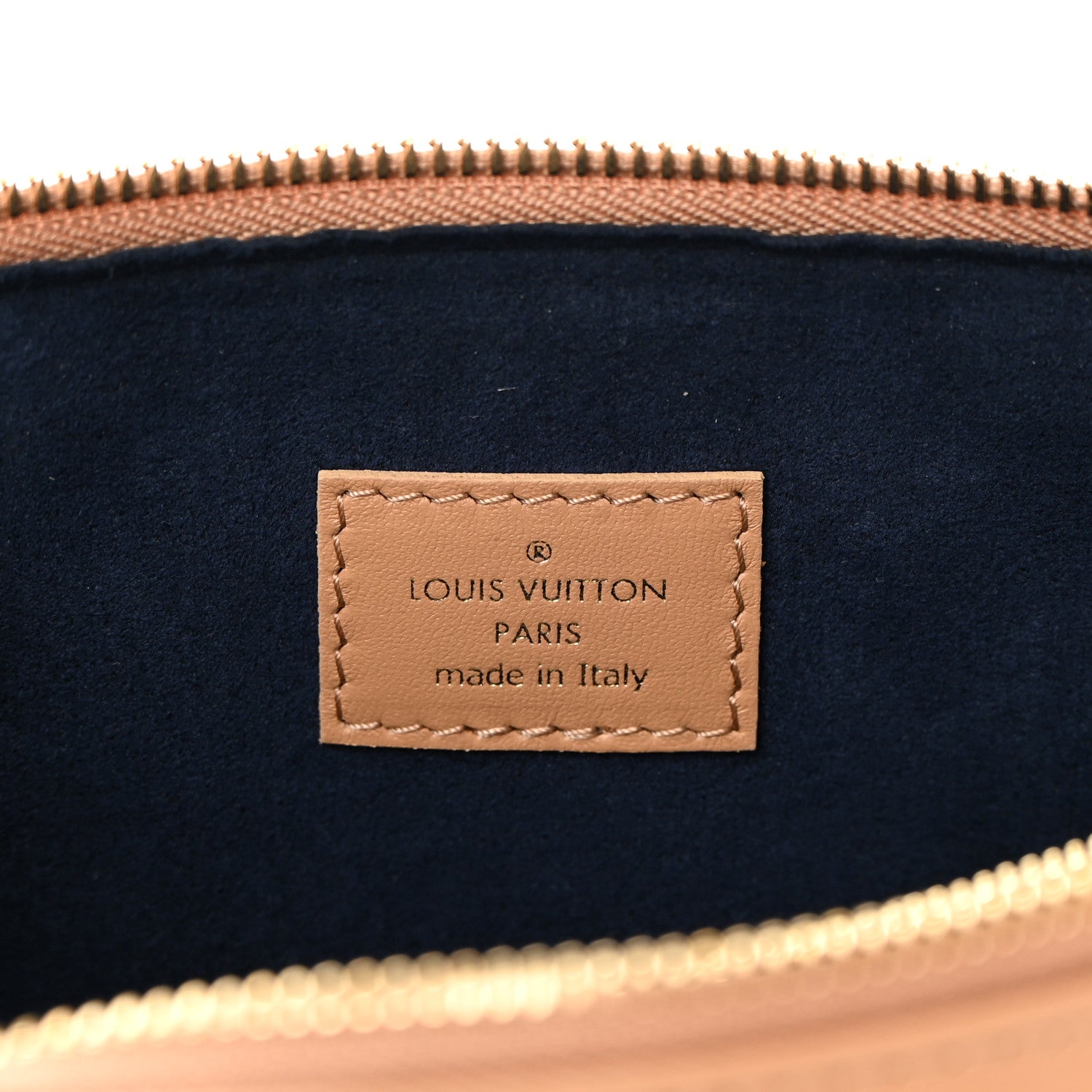 Louis Vuitton Lambskin Embossed Monogram Coussin PM Camel 8 of 12
