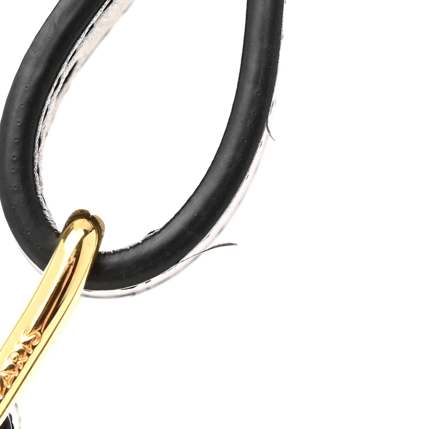 Smooth Calfskin Medium Strap Ava Triomphe Shoulder Bag Black