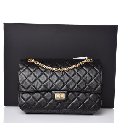Chanel Aged Calfskin Quilted 2.55 Reissue 226 Flap Black 8 of 8