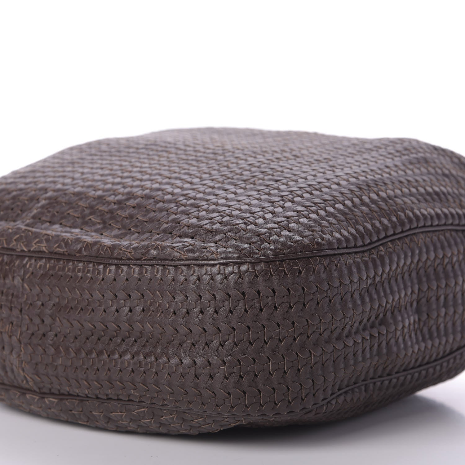 Christian Dior Lambskin Woven Hobo Brown 7 of 9