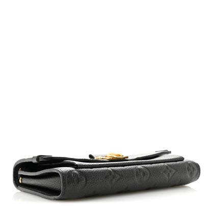 Louis Vuitton Empreinte Vavin Chain Wallet Black 4 of 12