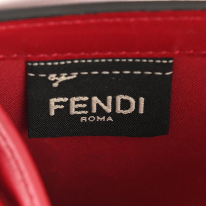 Fendi Vitello Cruise F is Fendi Compact Bi-Fold Wallet Red 6 of 13