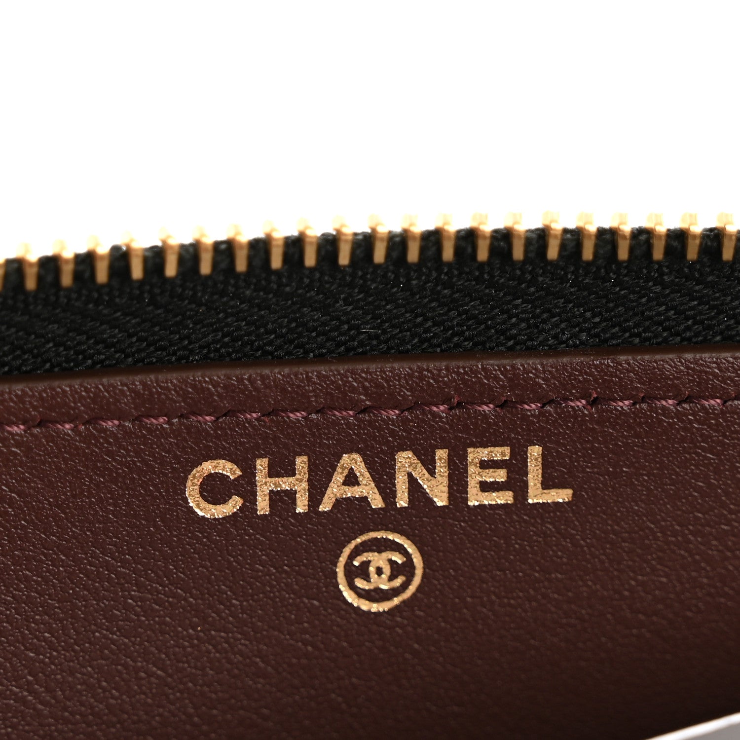 Chanel Caviar Quilted Large Gusset Zip Around Wallet Black 6 of 8