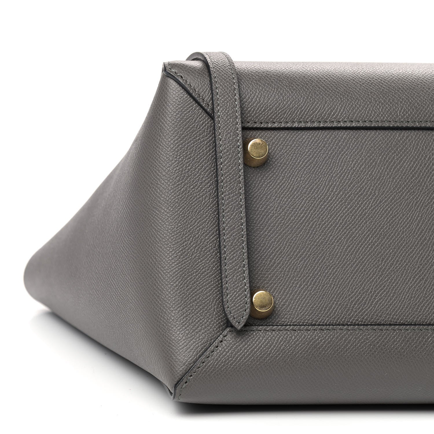Celine Grained Calfskin Mini Belt Bag Grey 5 of 8