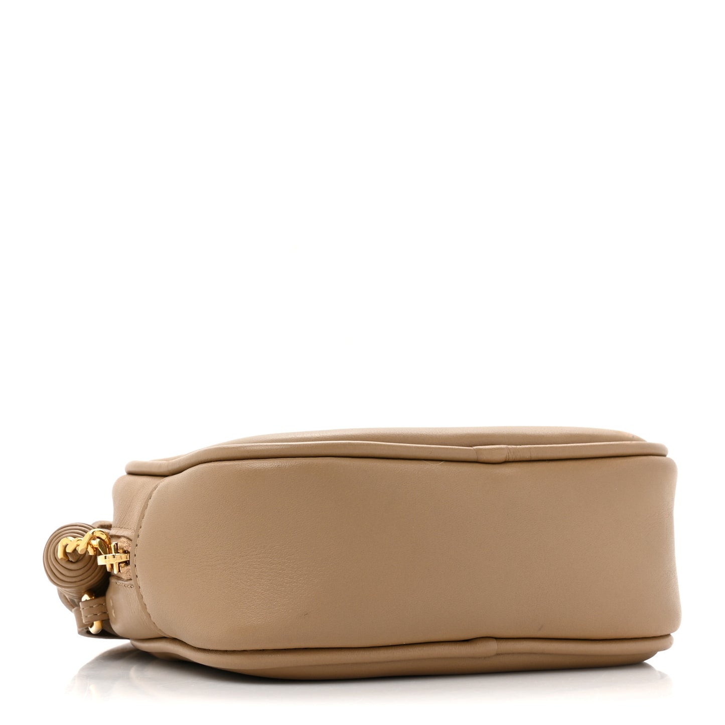 Nappa Monogram Blogger Bag Deep Beige