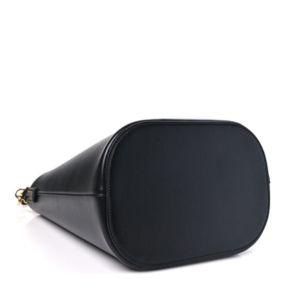Celine Smooth Calfskin Triomphe Medium Louise Bag Black 5 of 10
