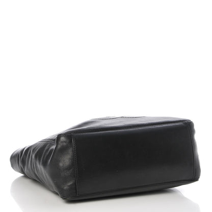 Chanel Lambskin Chain Small CC Tote Black 4 of 8