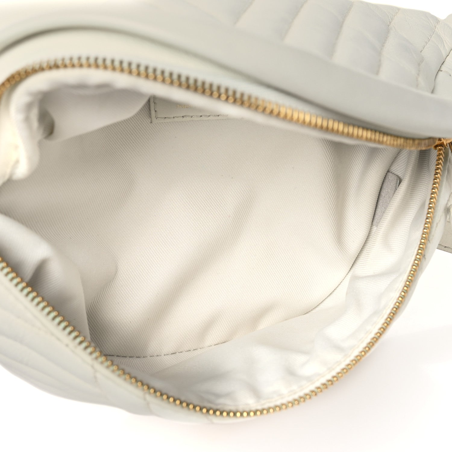 Louis Vuitton Calfskin Quilted New Wave Bumbag White 5 of 12