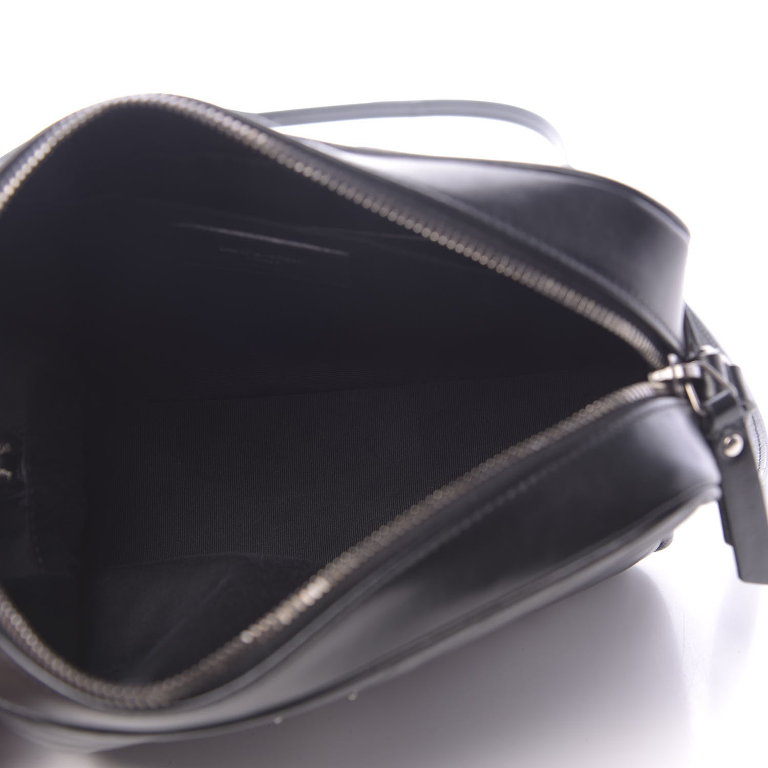Saint Laurent Calfskin Matelasse Monogram Lou Camera Bag Black 5 of 9