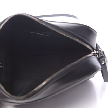 Saint Laurent Calfskin Matelasse Monogram Lou Camera Bag Black 5 of 9