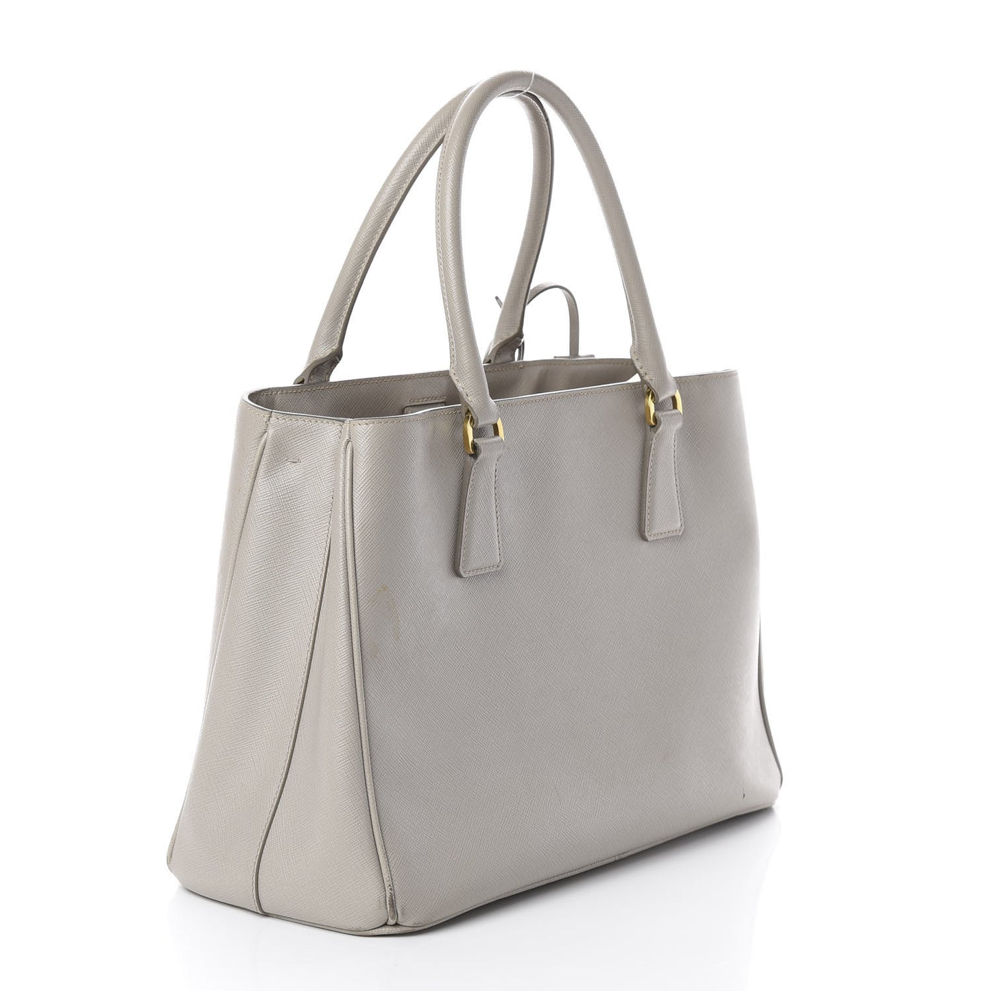 Saffiano Lux Medium Tote Pomice