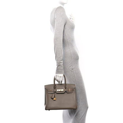 Hermes Epsom Birkin 30 Etoupe 3 of 11