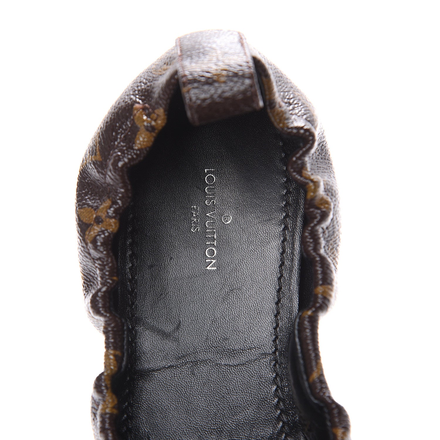 Louis Vuitton Monogram Flirty Ballet Flats 38.5 Gold 7 of 10