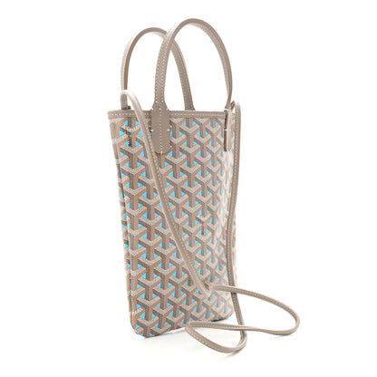 Goyard Goyardine Poitiers Claire Voie Tote Grege Turquoise 3 of 10