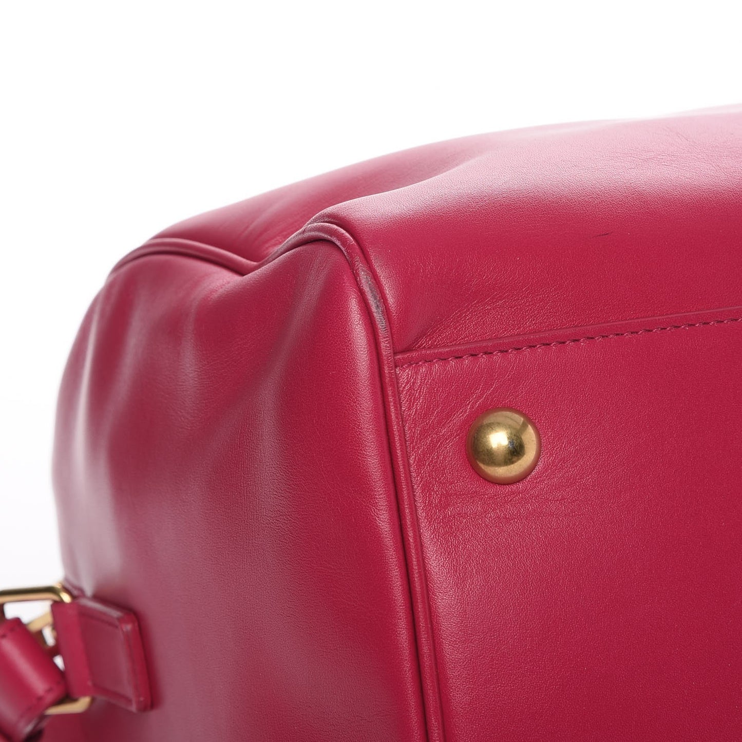 Calfskin Classic Duffle 6 Fuchsia