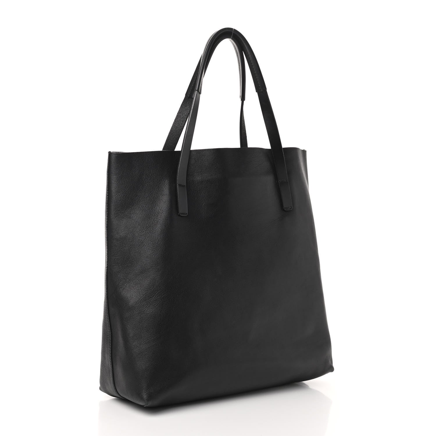 Gucci Calfskin Large Horsebit Tote Black 3 of 8