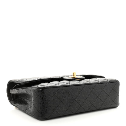 Chanel Caviar Quilted Medium Double Flap Black 4 of 11