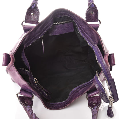 Balenciaga Agneau Giant 21 Silver Hardware City Raisin 6 of 23