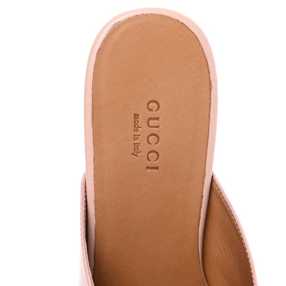 Gucci Malaga Kid Womens Princetown Slippers 37.5 Perfect Pink 6 of 10