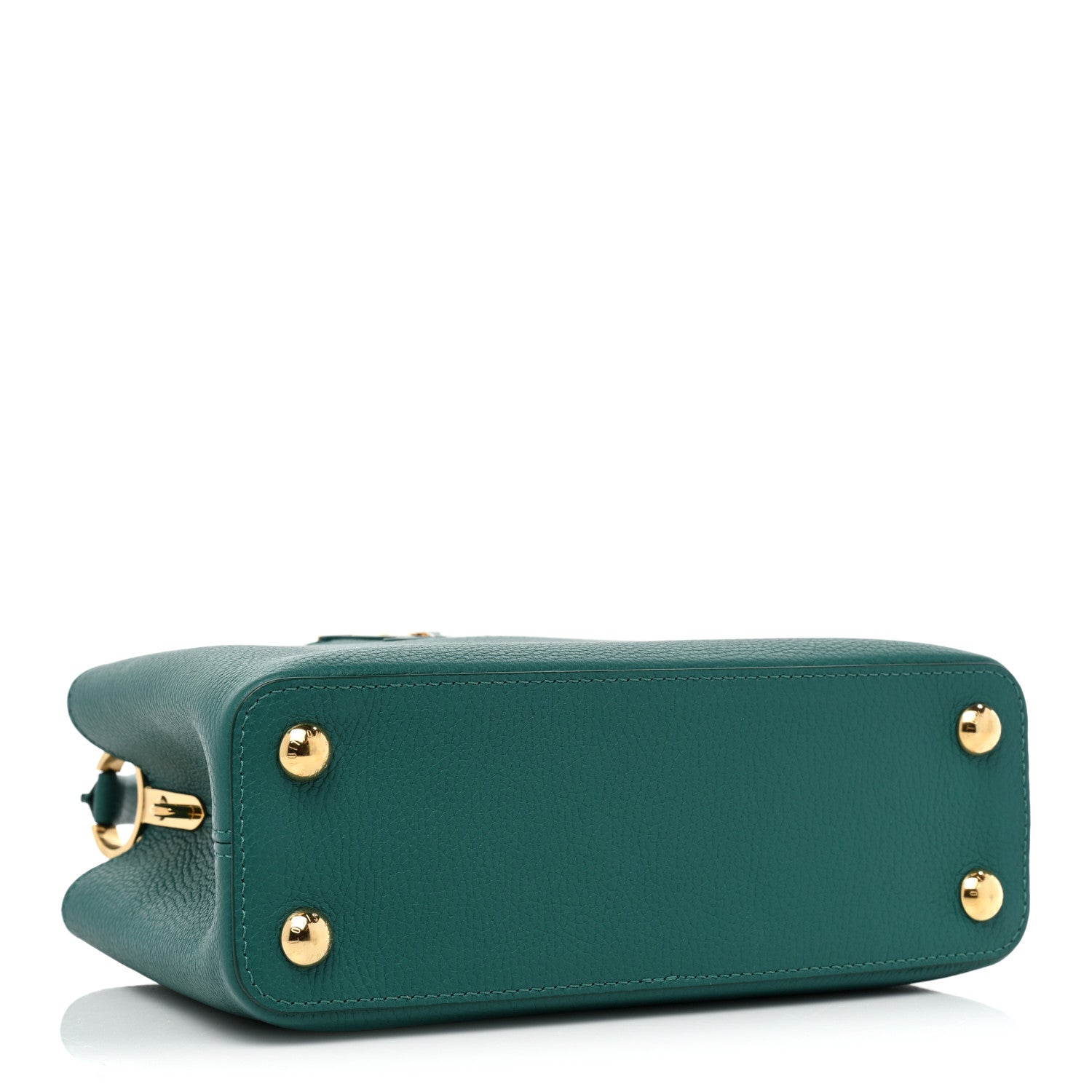 Louis Vuitton Taurillon Capucines BB Emerald 3 of 7