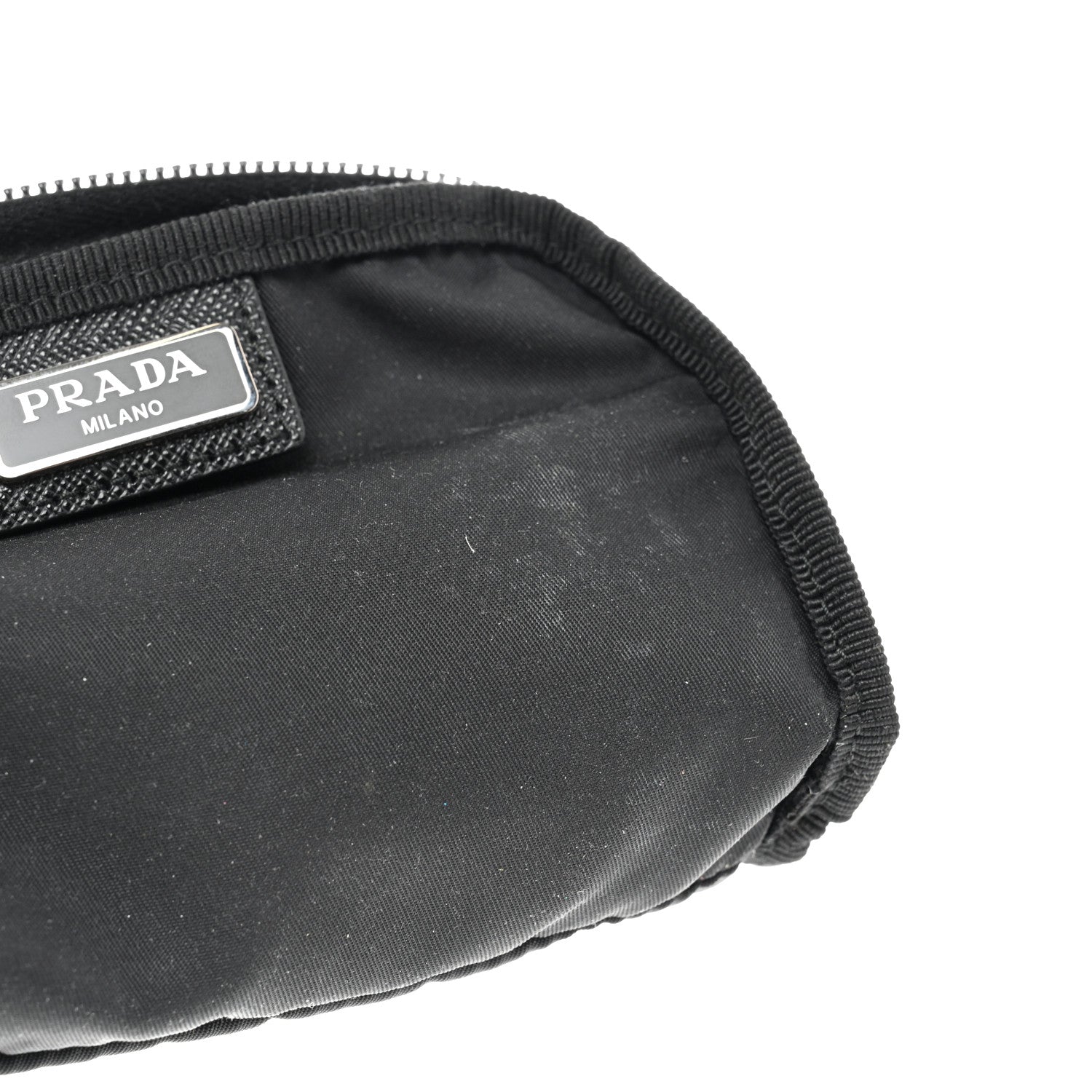 Prada Re-Nylon Vela Cosmetic Pouch Black 8 of 8