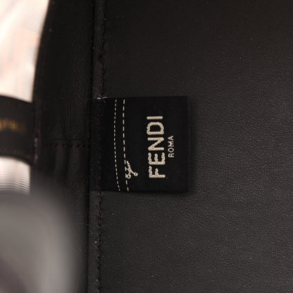 Fendi Mesh Vitello Grace F is Fendi FF 1974 Grande Mon Tresor Bucket Bag Marrone Black Ebano 9 of 12