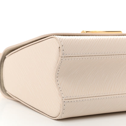Louis Vuitton Epi Twist Braided Chain Shoulder Bag PM Quartz White 9 of 10