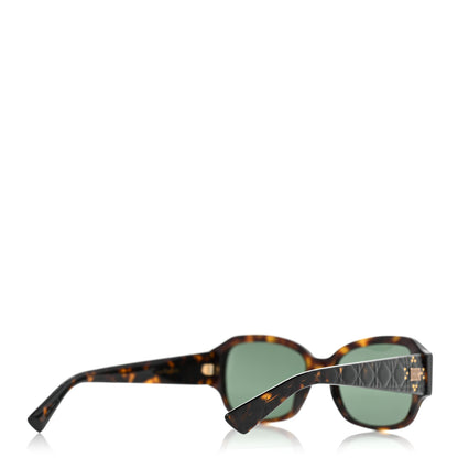 Christian Dior Acetate Cannage Lady Dior Studs Sunglasses Havana 4 of 8