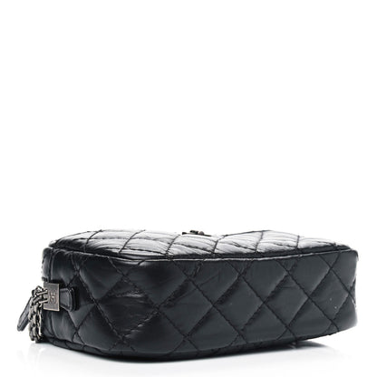 Chanel Aged Calfskin Quilted Mini Reissue Camera Case Black 3 of 5