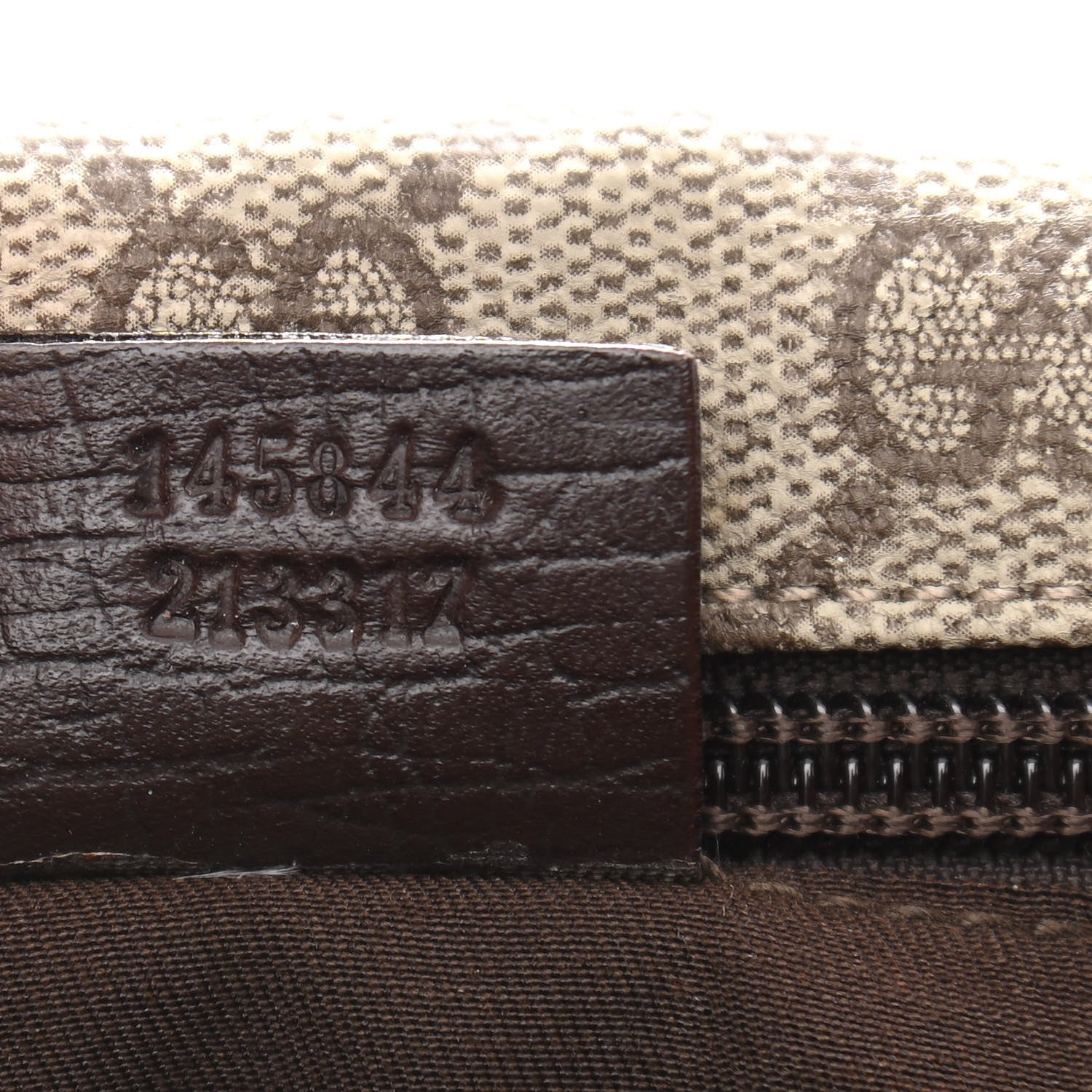Gucci GG Plus Monogram Web Medium Flap Messenger Beige Dark Brown 7 of 11