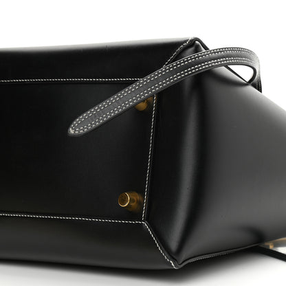 Celine Smooth Calfskin Double Stitching Mini Belt Bag Black 11 of 13