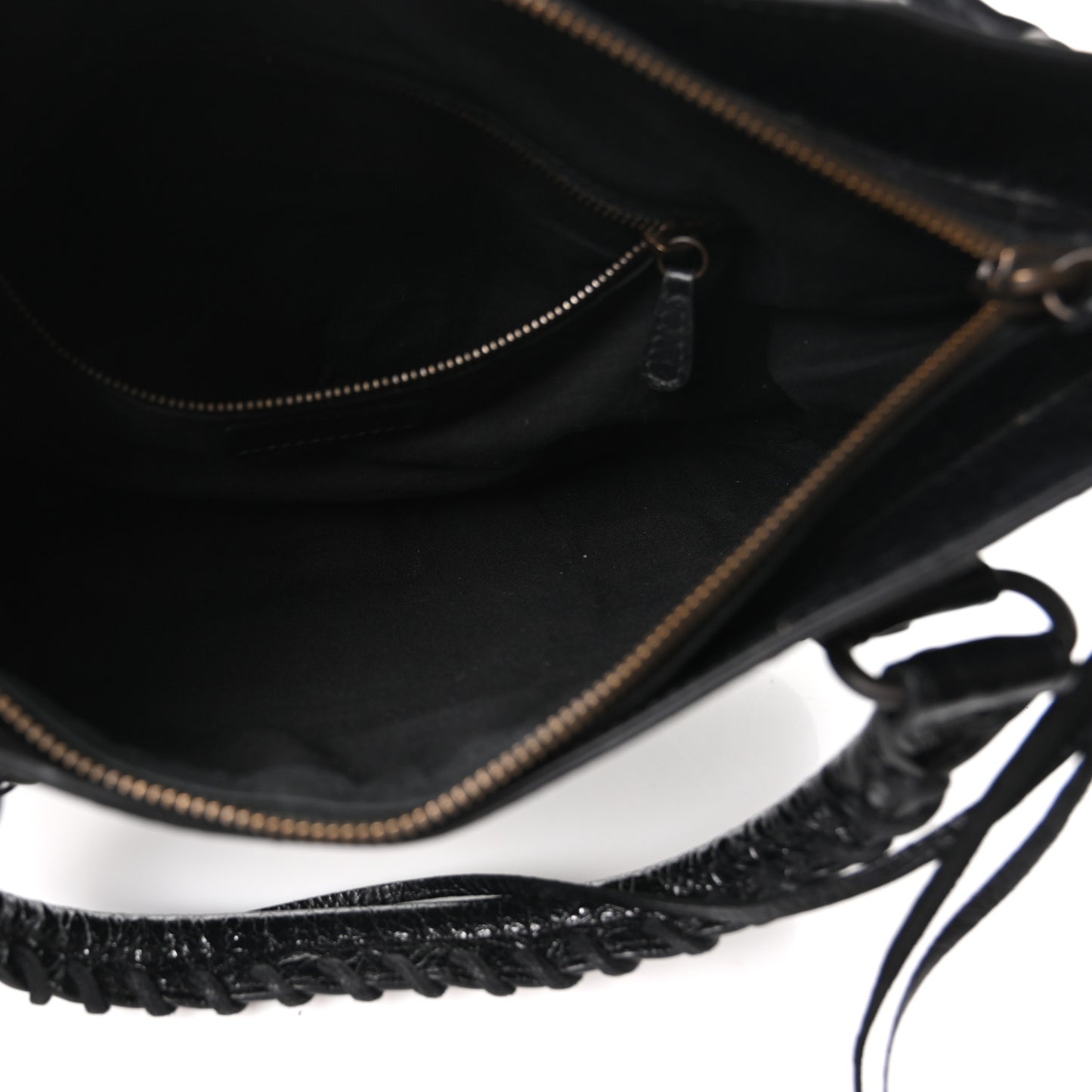 Agneau Arena Classic Hardware Le City First Bag Black