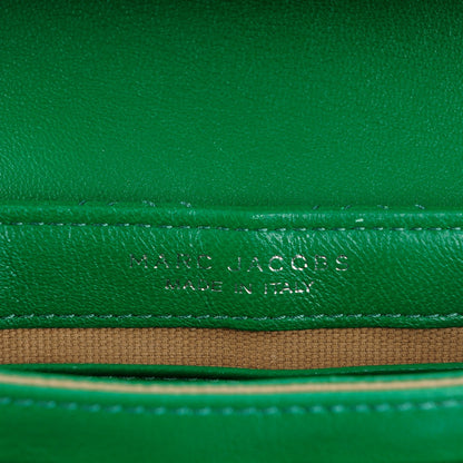 Marc Jacobs Lambskin Quilted The Small Single Flap Green 6 of 8