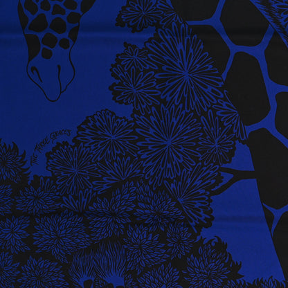 Hermes Silk The Three Graces Scarf 90 Indigo Fonce Black 3 of 3
