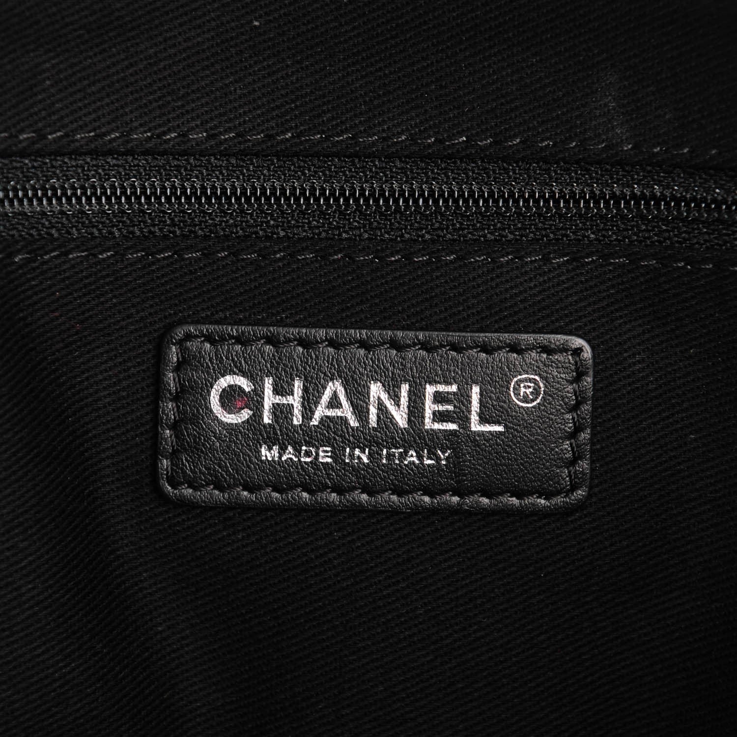 Chanel Calfskin CC Pocket Hobo Black 7 of 8