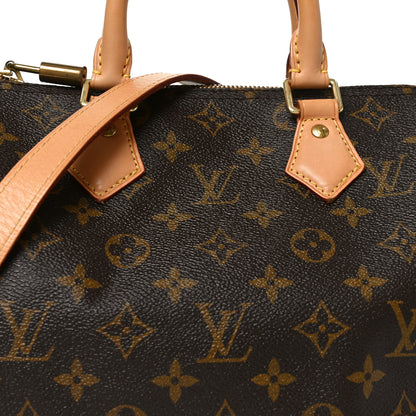 Louis Vuitton Monogram Speedy Bandouliere 25 8 of 10