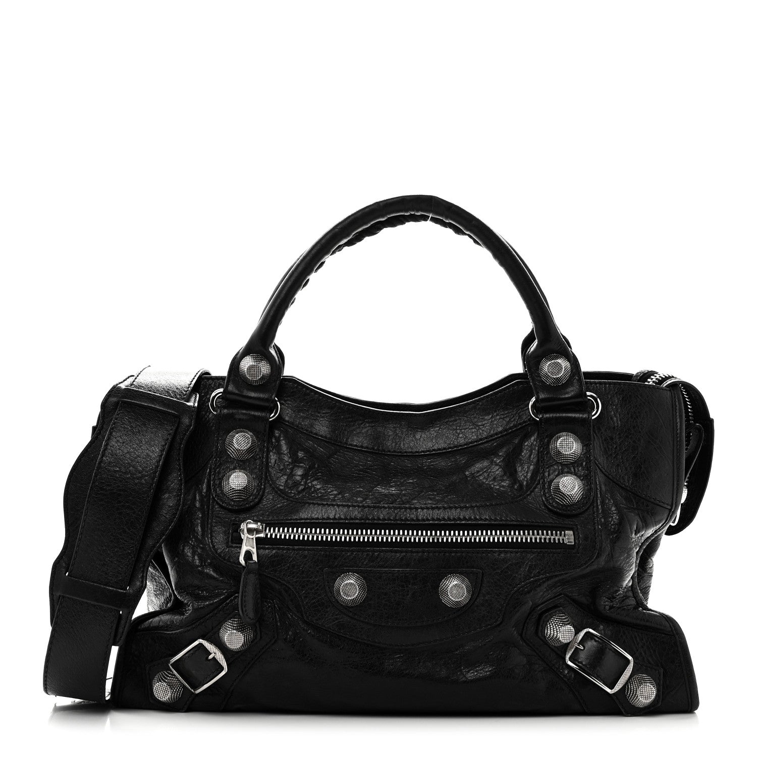 Balenciaga Agneau Giant 21 Silver Hardware City Black 1 of 10
