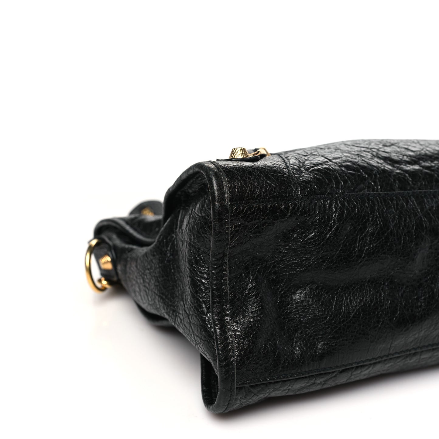 Agneau Giant 12 Gold Hardware City Black