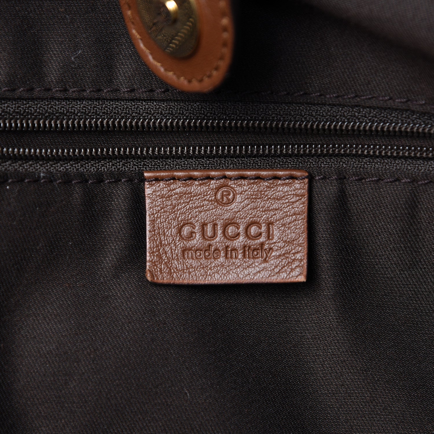 Gucci Monogram Large Sukey Tote Brown 6 of 11