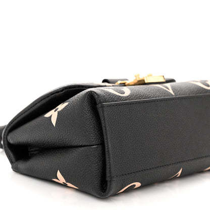 Louis Vuitton Empreinte Monogram Giant Madeleine BB Black Beige 8 of 9