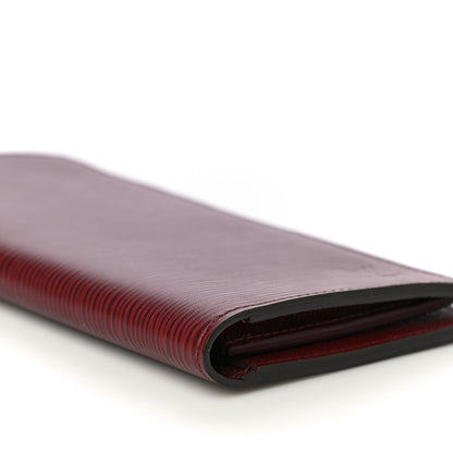 Louis Vuitton Epi Brazza Wallet Bordeaux 8 of 10