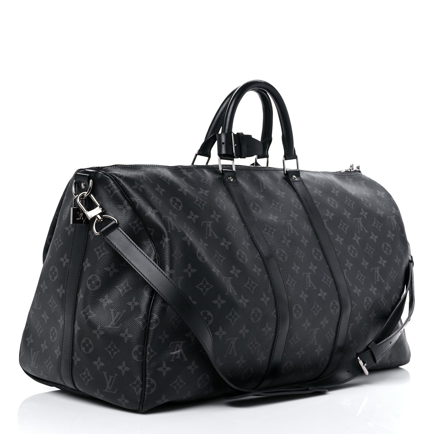 Louis Vuitton Monogram Eclipse Keepall Bandouliere 55 3 of 16