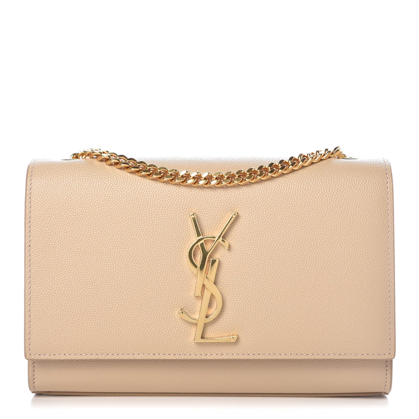 Grain De Poudre Small Monogram Kate Satchel Nude Powder