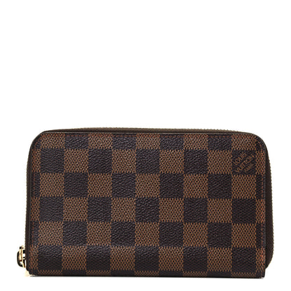 Louis Vuitton Damier Ebene Zippy Compact Wallet 1 of 10