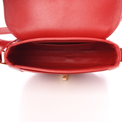 Celine Satinated Calfskin Besace Small 16 Red 4 of 8