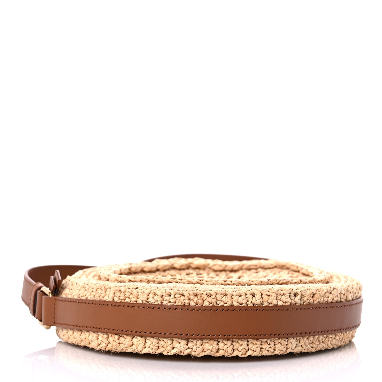 Raffia Sac Round Naturel