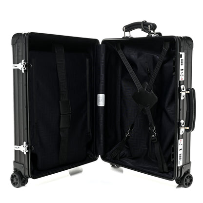 Fendi X RIMOWA Aluminum FF Print Roll Away Carry On Luggage Black 5 of 24
